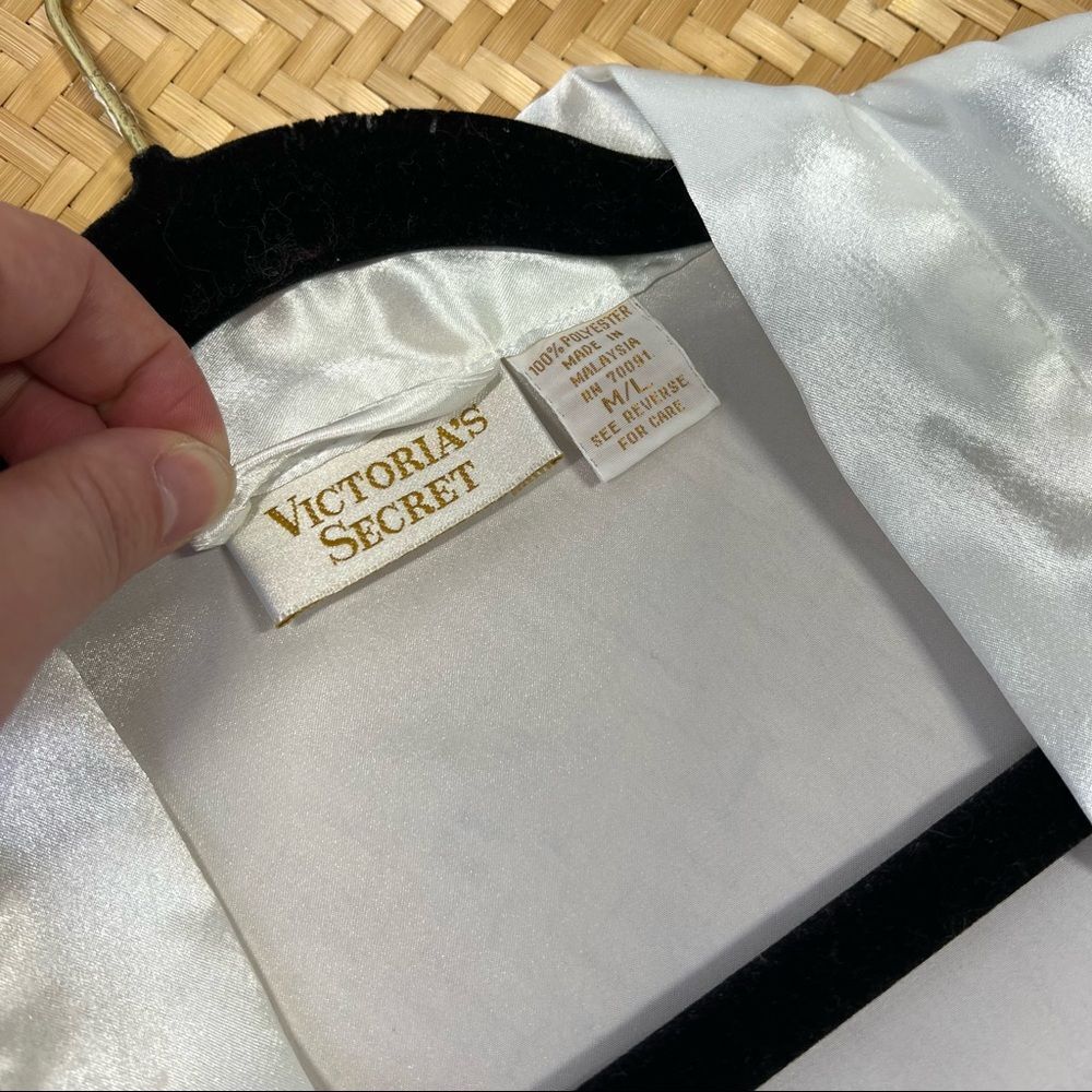 Vintage Victoria’s Secret gold label white robe bride to be‎ - Picture 2 of 5